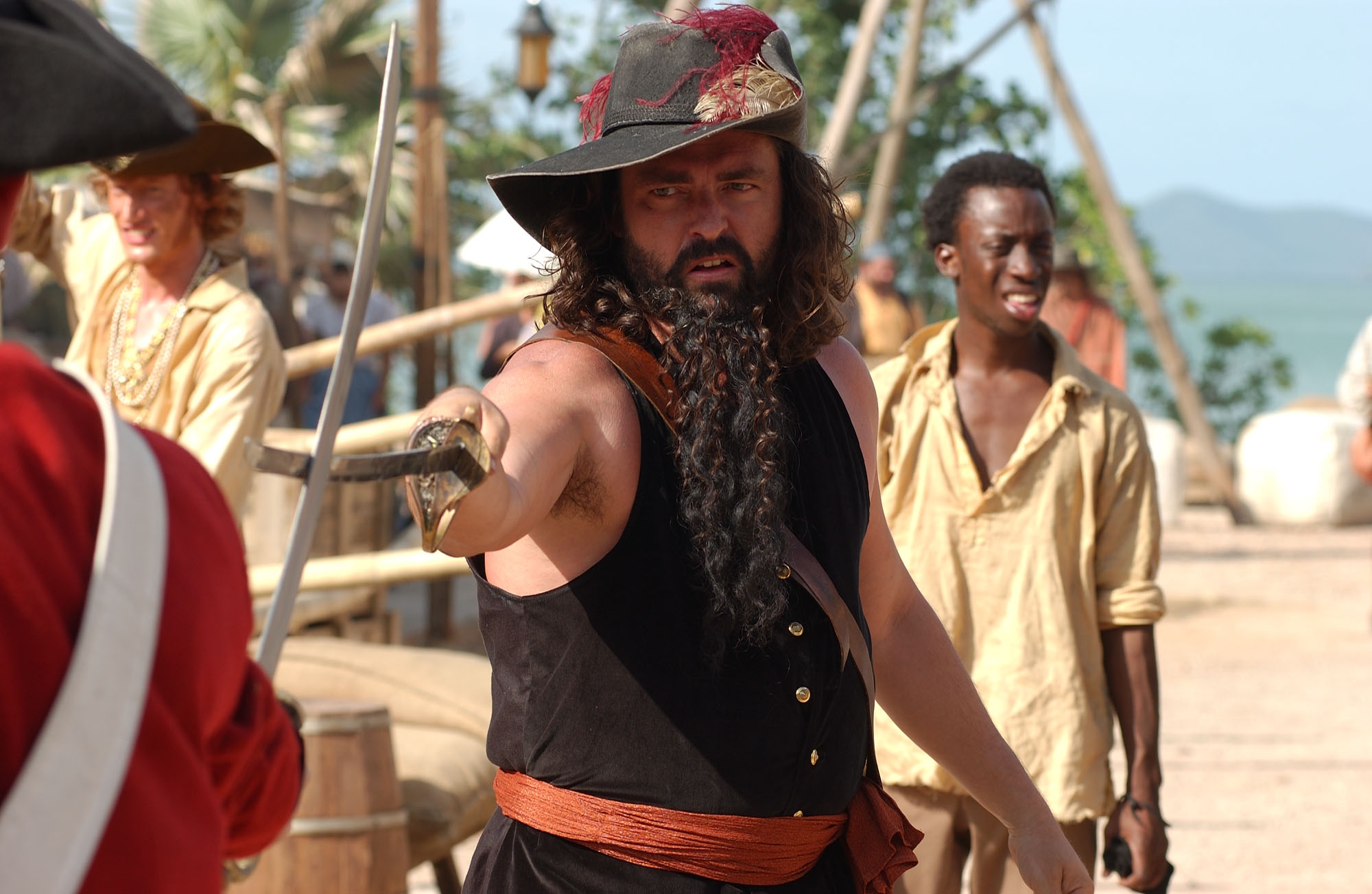 Пираты Карибского моря черная борода 2006