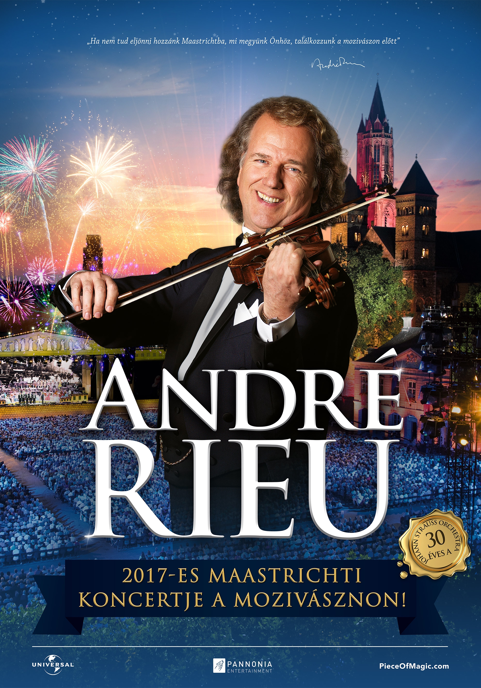 Andre Rieu 2017 Maastrichti Koncert A Mozikban Szeged
