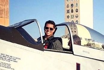 Tom Cruise nagyon jól érzi magát a Top Gun 2 forgatásán