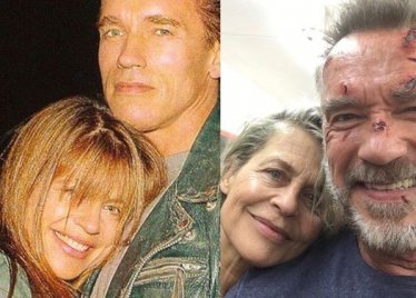 Szívmelengető fotóval jelentkezett be Schwarzenegger a T6 forgatásáról