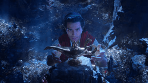 Csodás tájak és a csodalámpa az Aladdin teaserében