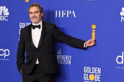 Joaquin Phoenix összevissza beszélt a Golden Globe-gálán