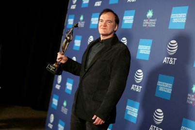Quentin Tarantino majdnem elsírta magát egy díjátadón