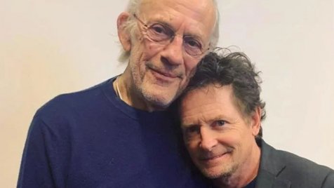 Újra összeállt a Vissza a jövőbe két sztárja, Michael J. Fox és Christopher Lloyd!
