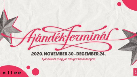 Ajándék Terminál - Ajándékozz magyar design-t karácsonyra!