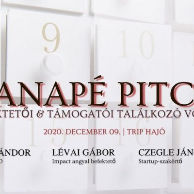 Kanapé pitch & befektetői találkozó Vol. 25.