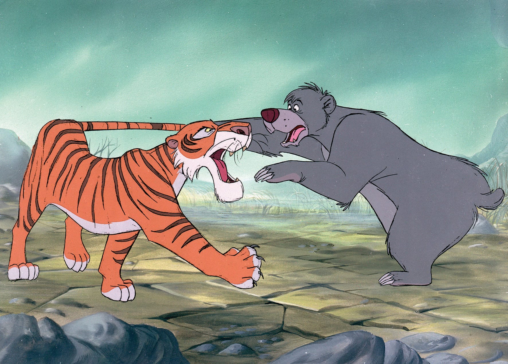 Baloo vs shere khan