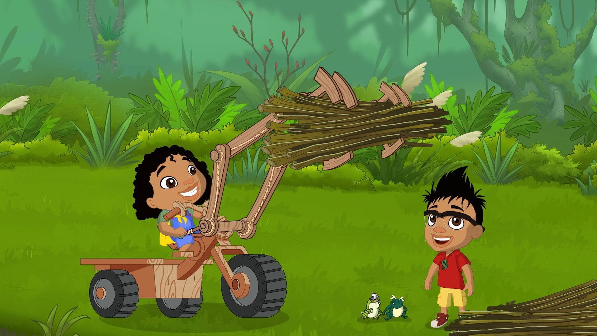 Darwin és Newts || Newts fehér szülinapja