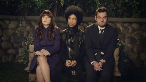 Így sokkolta le Prince Zooey Deschanelt