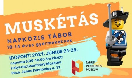 Muskétás tábor a Csontváry Múzeumban