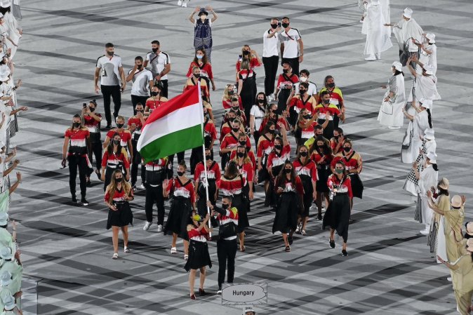 Keleti Ágnes előtt tisztelegtek az olimpia nyitó ünnepségén
