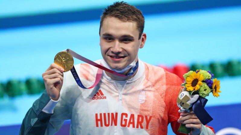 Milák Kristóf olimpiai bajnok 200 méter pillangón