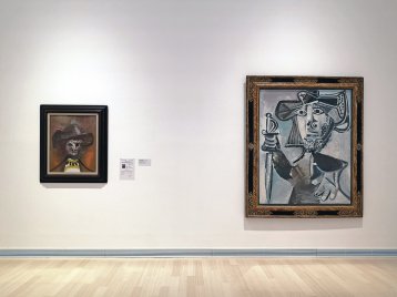 Új Picasso festmény a Ludwig Múzeum Időgép című gyűjteményi kiállításán