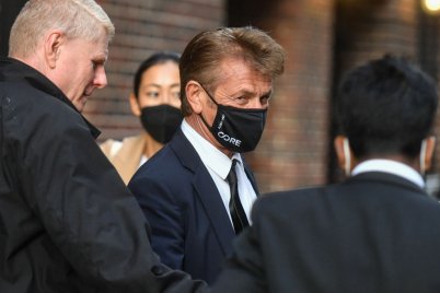 Sean Penn is bevetette magát Ukrajnában