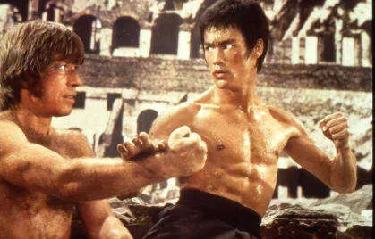 A film, amiben Chuck Norris húzza a rövidebbet