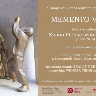 Memento vivere - 100 éve született Simon Ferenc
