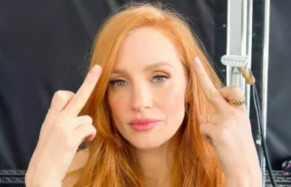 Jessica Chastain bemutatott az új abortusztörvénynek