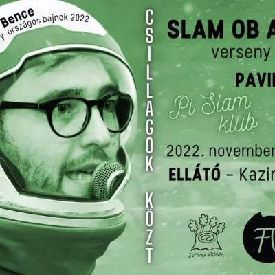Csillagok közt - Pi Slam az Ellátóban Borsos Bence országos bajnokkal