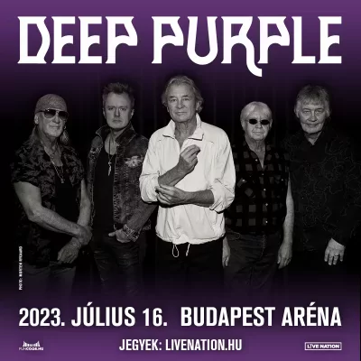 A Deep Purple visszatér Budapestre!