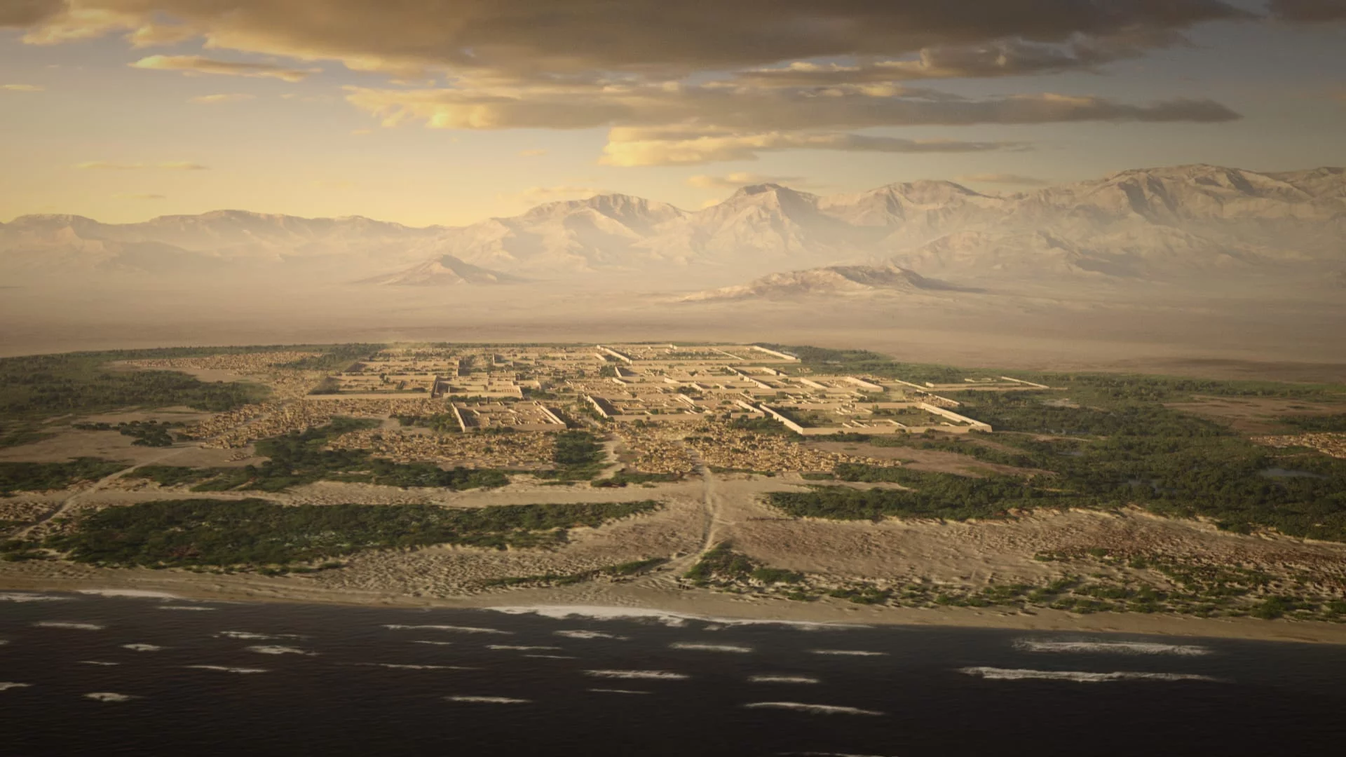 Chimor Map Peru: Áldozatok Chimor királyságban
