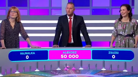 Alekosz iszonyú bunkó volt a Szerencsekerékben, egy játékostársára is rámoccant