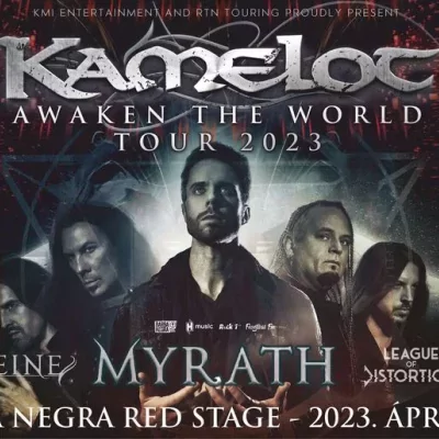 KAMELOT - Awaken The World Tour 2023