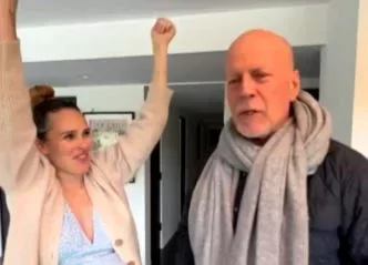 Megható videót posztolt Bruce Willis felesége