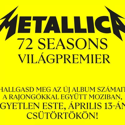 Globális Metallica premier!