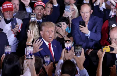 Így kárörvendenek a sztárok Trump letartóztatása miatt