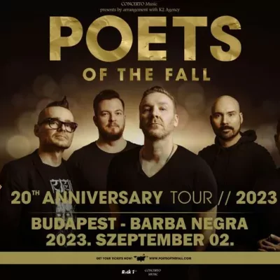 POETS OF THE FALL - 20th Anniversary Tour 2023
