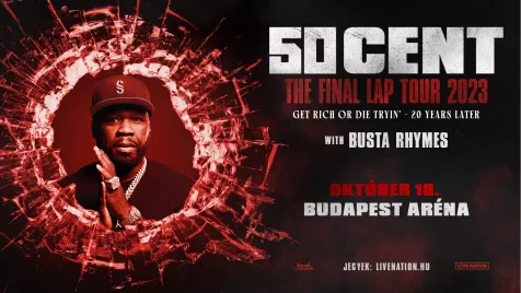 50 Cent visszatér Budapestre Busta Rhymes társaságában!