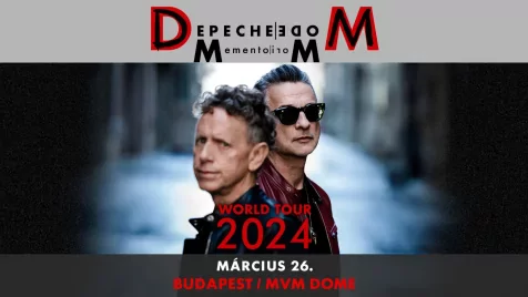 A Depeche Mode 2024-ben visszatér Budapestre