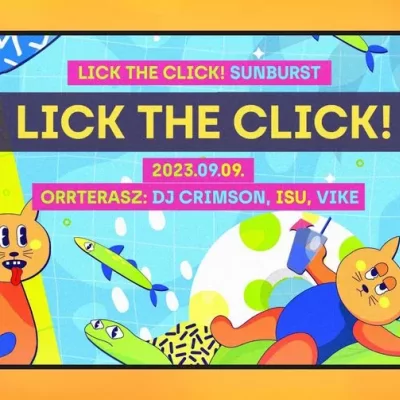 Lick The Click! Sunburst