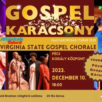 GOSPEL KARÁCSONY 2023 - Virginia State Gospel Chorale
