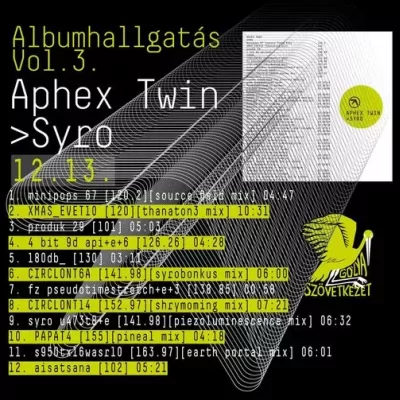 Albumhallgatás vol.3 / Aphex Twin - Syro