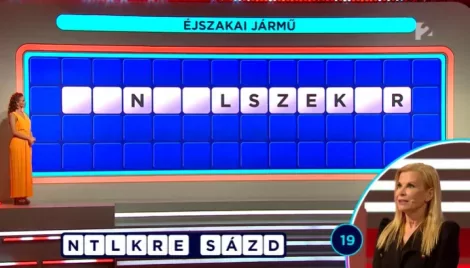 Hú, de lovagias volt Kasza Tibi a Szerencsekerékben!