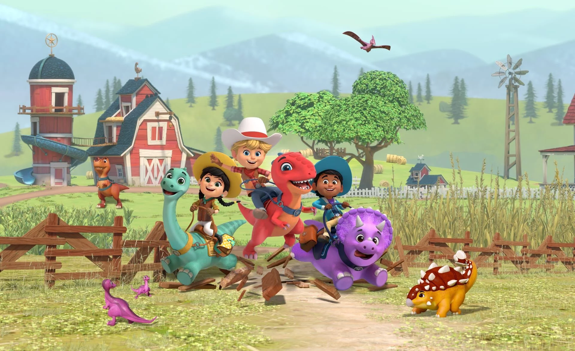 Dínó tanya || Döngőláb megszelidítése