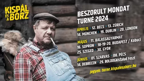 Tavaly lemez, idén turné – Nem áll le a Kispál és a Borz: az új lemezt országos turné követi