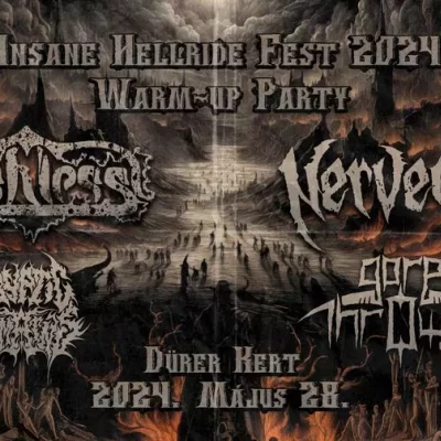 IHF 2024 WARM-UP PARTY: FLESHLESS (CZ) | NERVECELL (AE) | CRYPTIC REMAINS | GORE THROWER