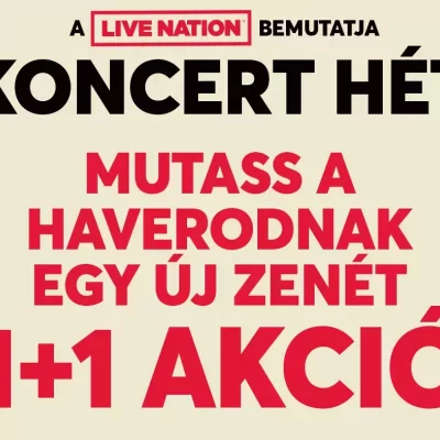 Live Nation Koncert Hét