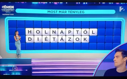 Nyelvhelyességi hibával indult újra a Szerencsekerék