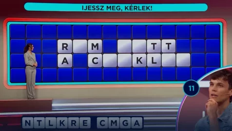 Másodpercek alatt találta ki a megfejtést a Szerencsekerék játékosa