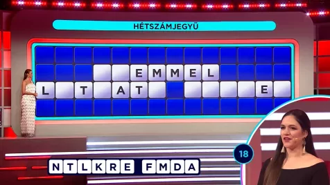 Szerencsekerék: egyetlen szón múlott, de végül nem jött össze a 3 és fél milla
