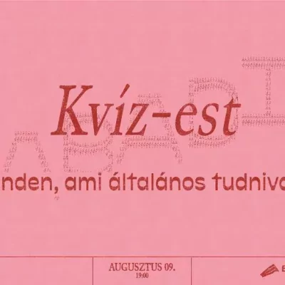 Kvíz-est: Minden, ami általános tudnivaló