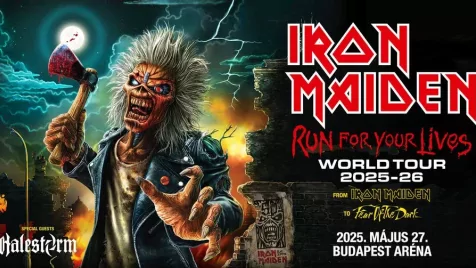 Az Iron Maiden Budapesten indítja 50 éves jubileumi turnéját