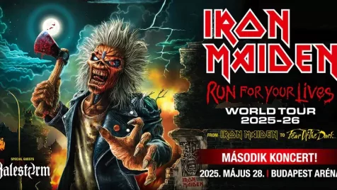 Duplázik az Iron Maiden Budapesten! 