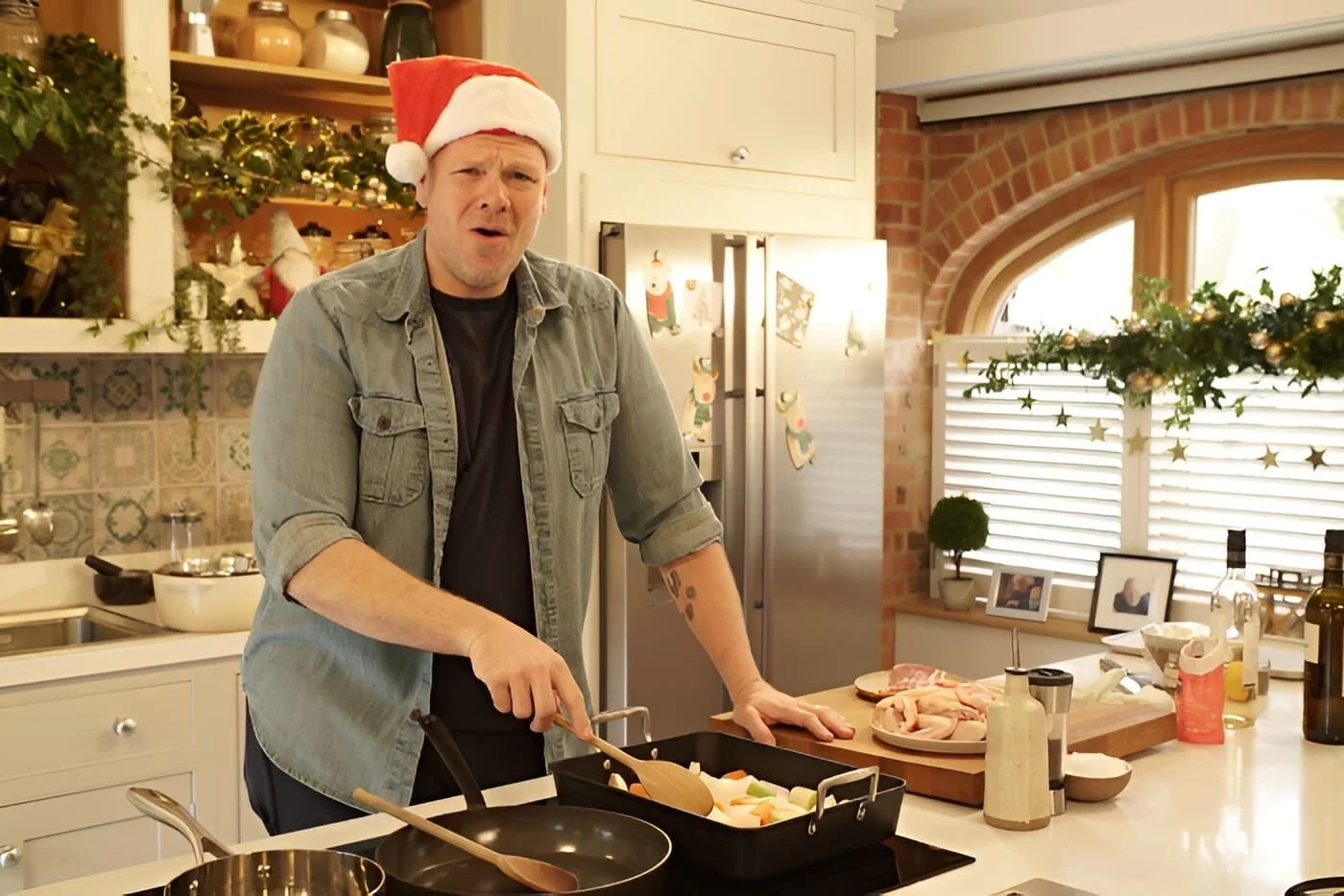 Tom Kerridge karácsonyi vacsorája