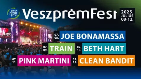 VeszprémFest 2025 - Mutatjuk a fellépőket