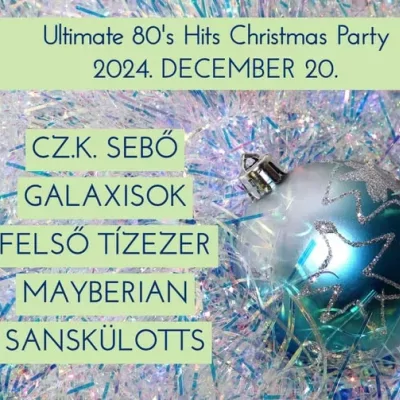 Ultimate 80’s Hits Christmas Party