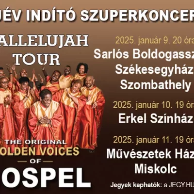 Hallelujah Tour 2025 - The Original Golden Voices of Gospel